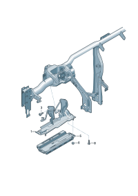 5K1880841D-Unit, knee air bag **Install now only * * **Order when ordering * *