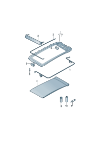 5CG877651A-Plate, windshield washer