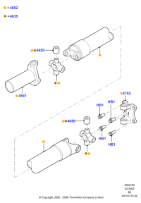 5L7Z4602AA-Shaft assy-drive