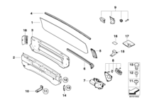 54347154653-Garnish, back window glass window lifter