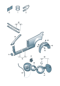 5K7810972C-WHEEL HOSE