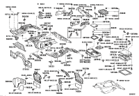 5710136050-CROSSMEMBER SUB-ASSY, FLOOR, NO.1