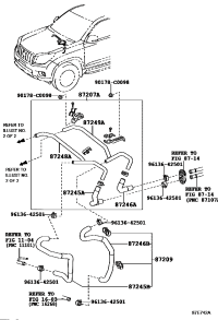 872090G090-HOSE SUB-ASSY, WATER