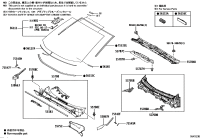5386642041-SEAL, FRONT FENDER TO COWL SIDE, RH