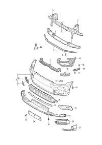 5NN807217T-Bumper plate: