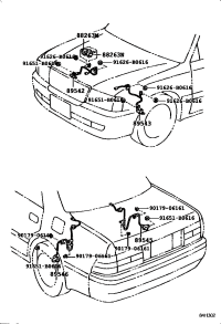 8954322100-SENSOR, SPEED, FRONT LH