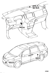 8862506040-THERMISTOR, COOLER