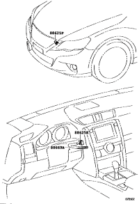 886690N020-HOSE, COOLER AIR