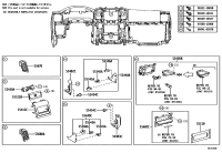 5540760110-Cover sub-assy, instrument panel, lower