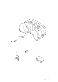5K0920872X-CLUSTER ASSY-INSTRUMENT