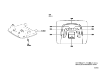 812600A350B2-BOX ASSY, ROOF CONSO
