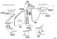 6210233150B1-TRIM SUB-ASSY, COWL SIDE, LH