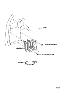 587090K030-CARRIER SUB-ASSY, JACK