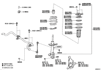 48131V2040-SPRING, FRONT COIL, LH