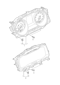 5G1920795A-CLUSTER ASSY-INSTRUMENT