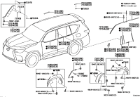 7560160070A0-MOULDING SUB-ASSY