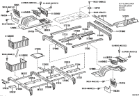 583050S011-Panel sub-assy, center door step