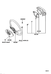 451006019003-WHEEL ASSY, STEERING