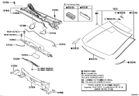 5570102660-PANEL SUB-ASSY, COWL TOP, OUTER