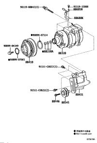 8832035710-COMPRESSOR ASSY