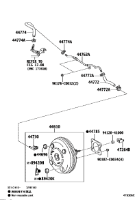 4461002D60-BOOSTER ASSY-BRAKE
