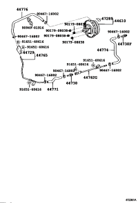 4461036510-BOOSTER ASSY-BRAKE
