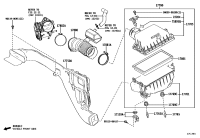 17750V2030-INLET ASSY AIR CLEA