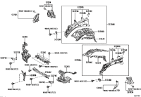5378360140-PACKING, FR FENDER