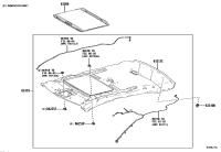 6330602210B1-TRIM SUB-ASSY, SUNSHADE