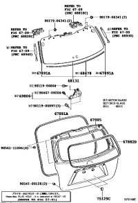 6700548410-PANEL SUB-ASSY, BACK