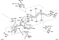 3294204030-HOSE, OIL COOLER OUTLET, NO.1