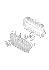 8W6853231F-BRACKET,HARNESS