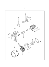 KK32618400-STARTER ASSY