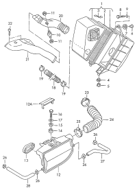 078129951H-ACTROS COMPRESSOR SILENCER