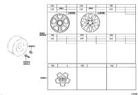426030C100-ORNAMENT SUB-ASSY, WHEEL HUB