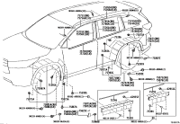 750770E010-MOULDING SUB-ASSY
