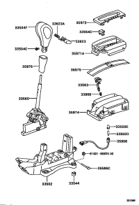 3354233160B1-KNOB SUB-ASSY SHIFT