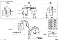 5387603021-LINER, FRONT FENDER, LH