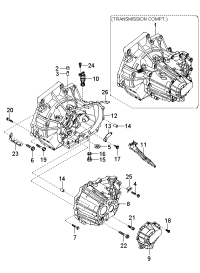 0K2A117400-GEAR SET-SPEEDO