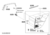 676300EA61C4-BOARD SUB-ASSY, REAR DOOR TRIM, RH