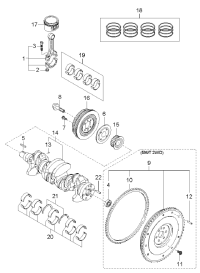 0K30C11321-PULLEY-T BELT