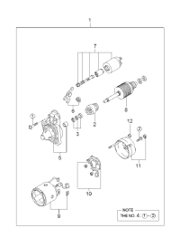 0K30A18400-STARTER ASSY