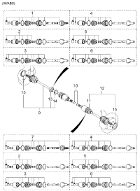 0K30B25600-SHAFT ASSY,L DRIV