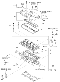 0K30E10235-GASKET-HEAD COVER