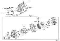 2706067140-ALTERNATOR, 12V 80A 4PK, TOYOTA