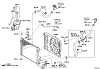 16571F2240-HOSE, RADIATOR, NO.1