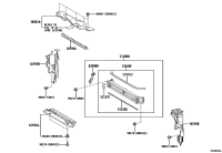 16593F0600-GUIDE, RADIATOR AIR