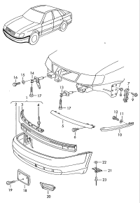 4A0807253C-BRACKET,HARNESS