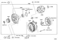 2706050400-ALTERNATOR, 12V 80A 4PK, TOYOTA