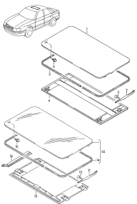 4A0877297C-SEALING GASKET
